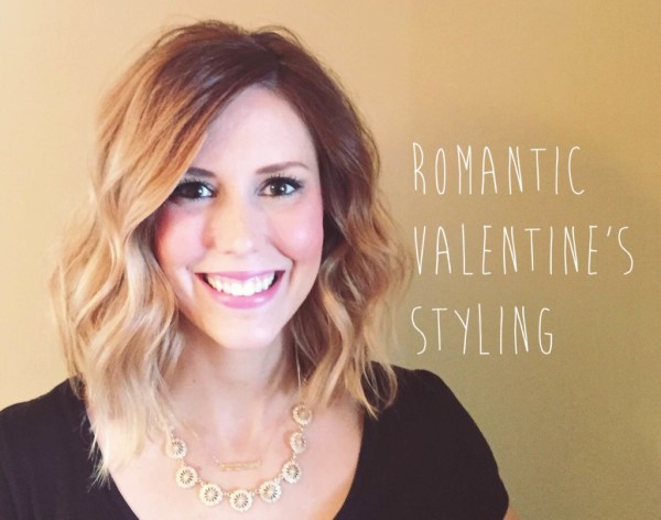 valentine's day hair and makeup