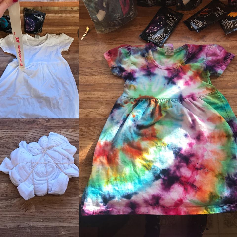 Tie Dye DIY | Wichita Moms Blog | Fun and EASY tie dye project your kids will love!