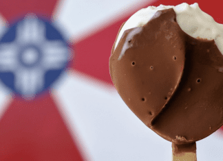 ice cream Wichita flag