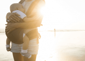 baby wearing baby carriers